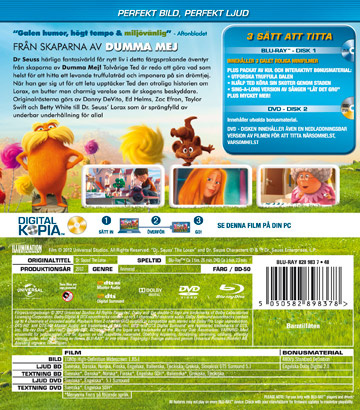 Lorax (Blu-ray + DVD) - 2