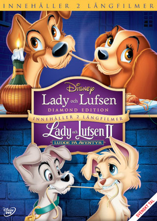 Lady Och Lufsen / Lady Och Lufsen II - Ludde På Äventyr (Disney ) (2-disc)