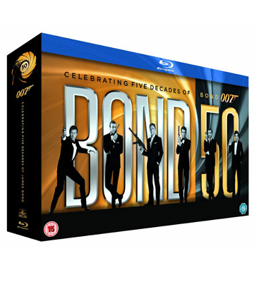 Bond 50 - James Bond Box (23-disc) (UK) (Blu-ray)
