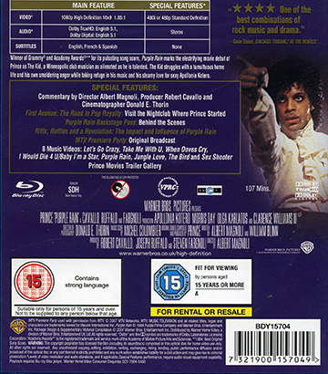 Purple Rain (ej svensk text) (Blu-ray) - 2