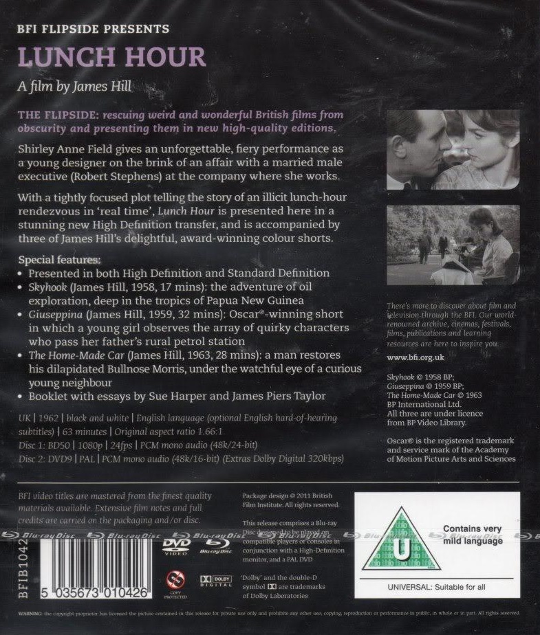 Lunch Hour (ej svensk text) (Blu-ray + DVD) - 2