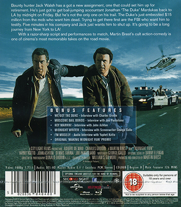 Midnight Run (ej svensk text) (Blu-ray) - 2