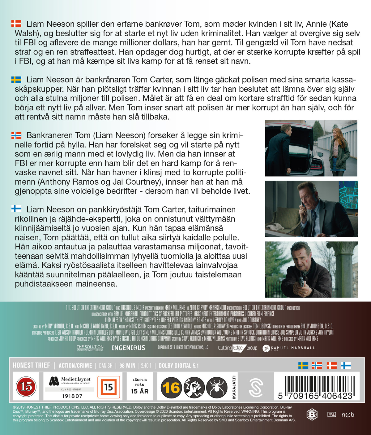 Honest Thief (Blu-ray) - 2