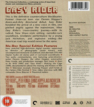Easy Rider (Criterion Collection) (ej svensk text) (Blu-ray) - 2