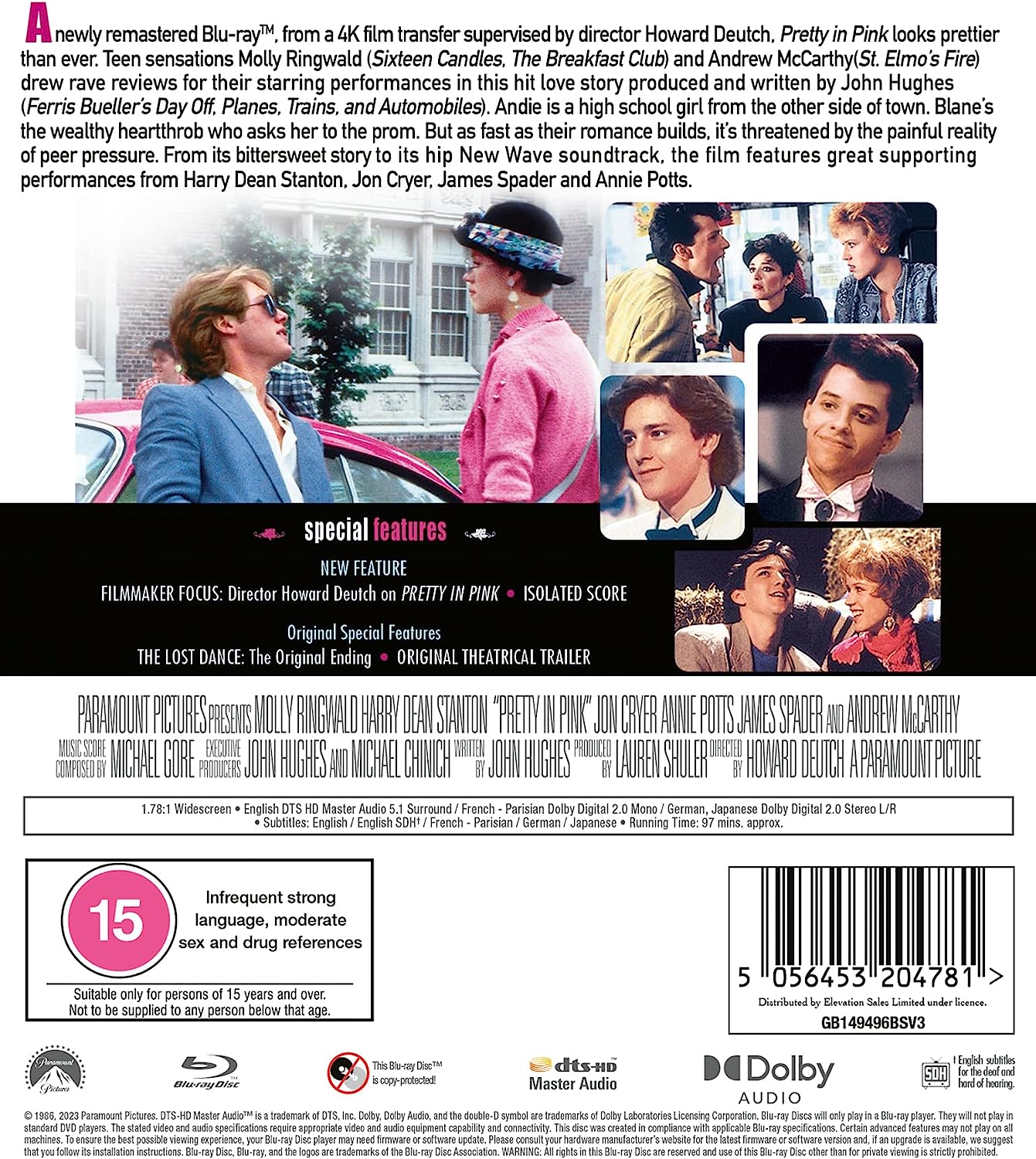 Pretty In Pink (ej svensk text) (Blu-ray) - 2