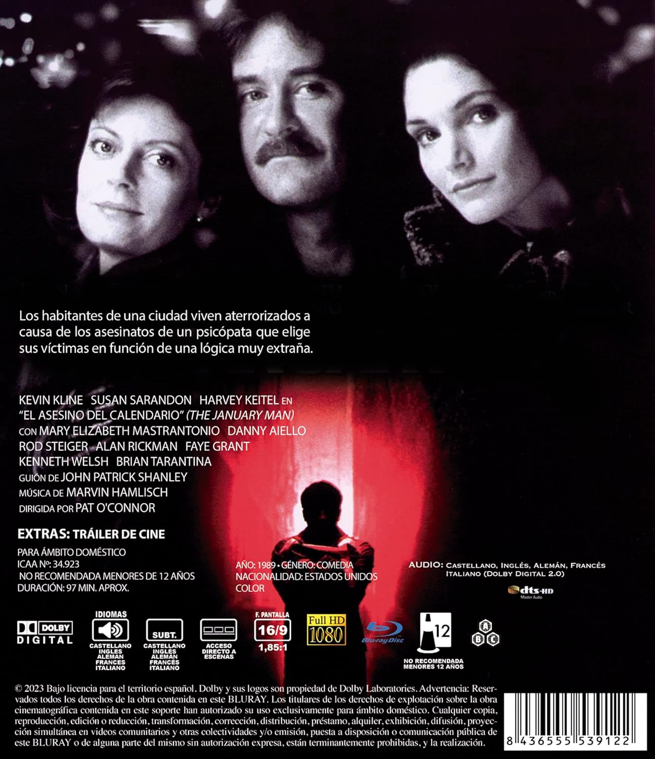 January Man (ej svensk text) (Blu-ray) - 2