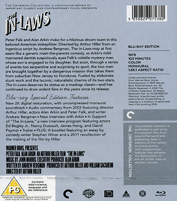 In-Laws (Criterion Collection) (ej svensk text) (Blu-ray) - 2