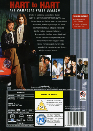 Hart To Hart - Season 1 (ej svensk text) - 2