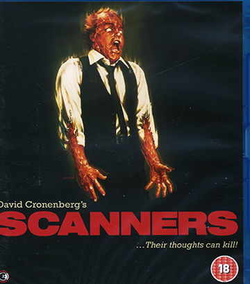 Scanners (ej svensk text) (Blu-ray)