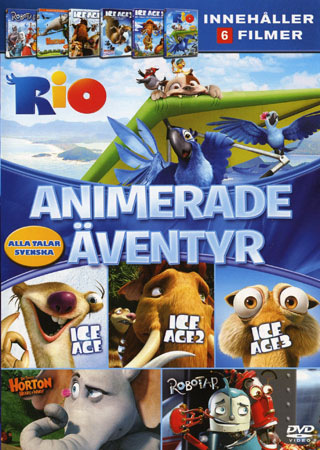 Animerade Äventyr (6-disc)