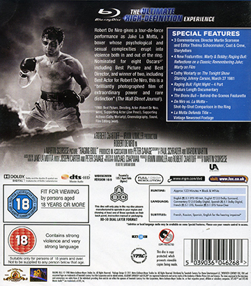 Raging Bull - 30th Anniversary Edition (ej svensk text) (Blu-ray) - 2