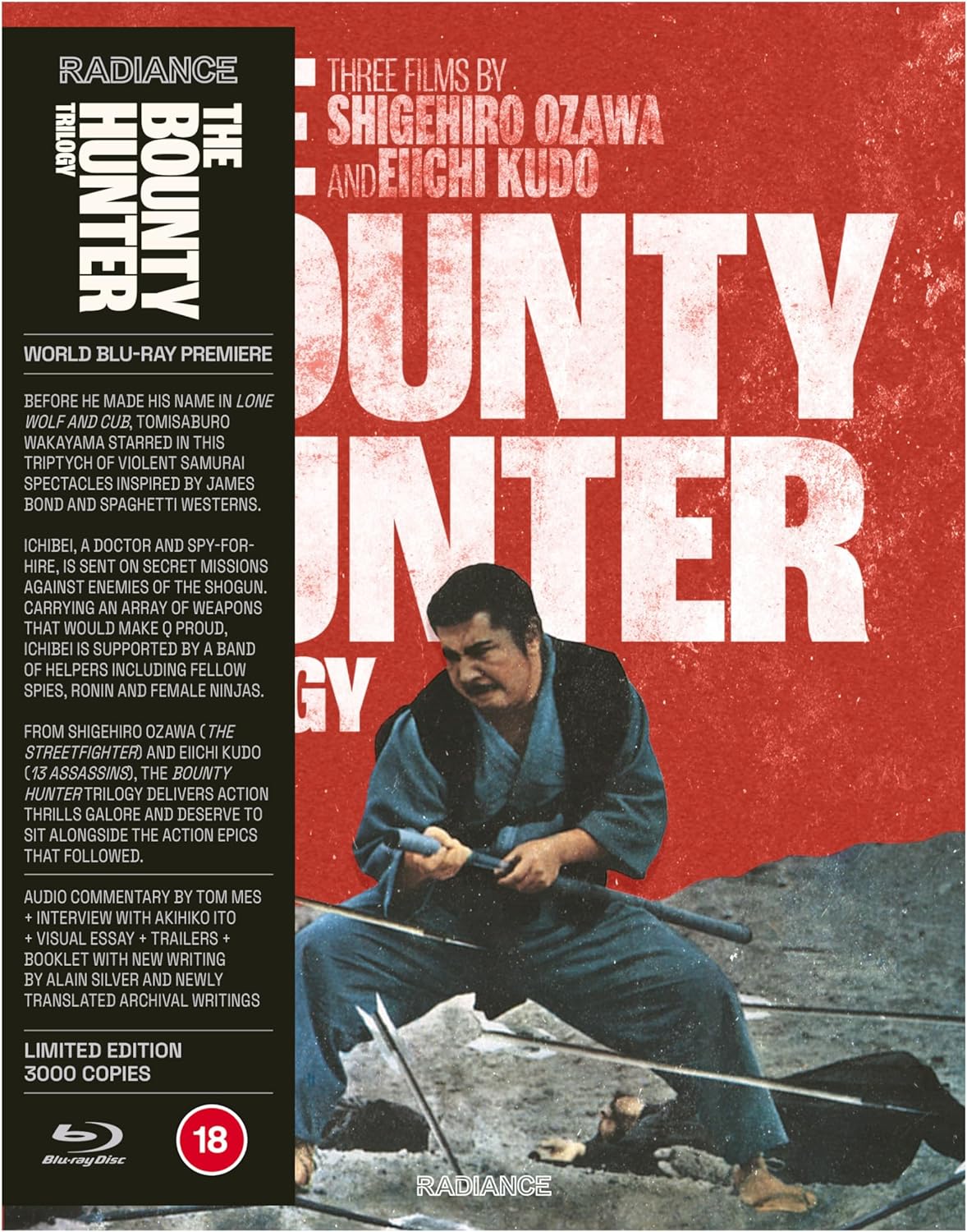 The Bounty Hunter Trilogy (Limited Edition) (ej svensk text) (Blu-ray)