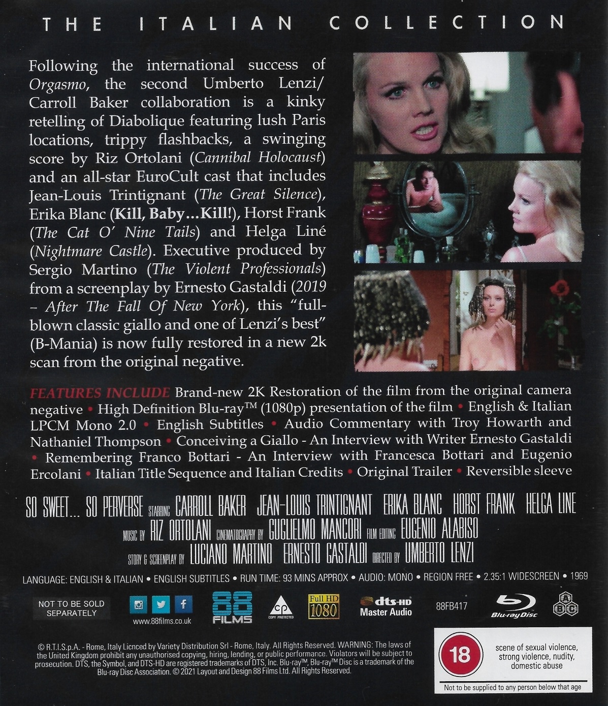 So Sweet... So Perverse (Limited Edition) (ej svensk text) (Blu-ray) - 5