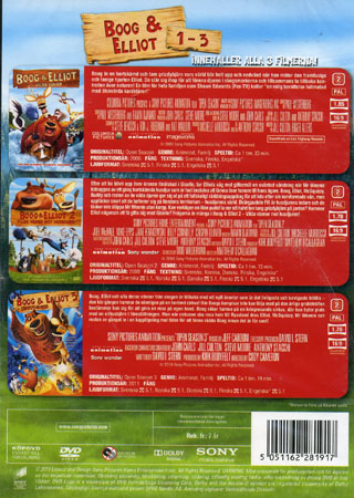 Boog & Elliot 1-3 Box (3-disc) - 2