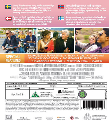 Second Best Exotic Marigold Hotel (Blu-ray) - 2