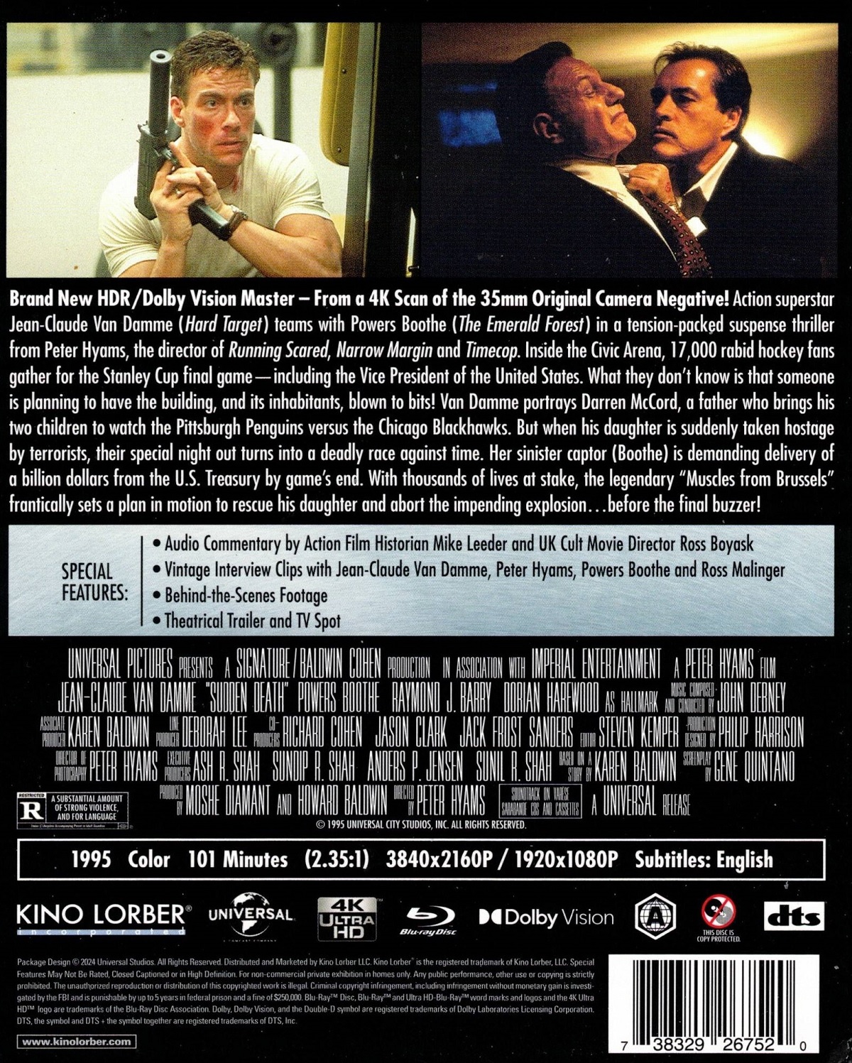 Sudden Death (ej svensk text) (4K Ultra HD + Blu-ray) - 2