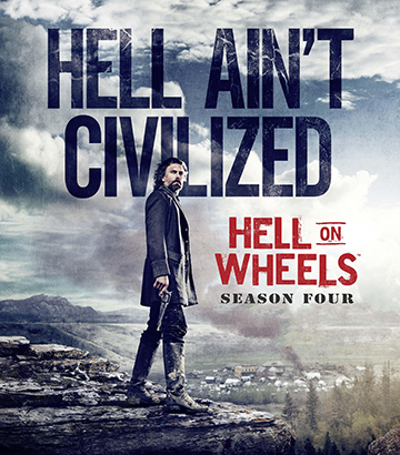 Hell On Wheels - Säsong 4 (Blu-ray)