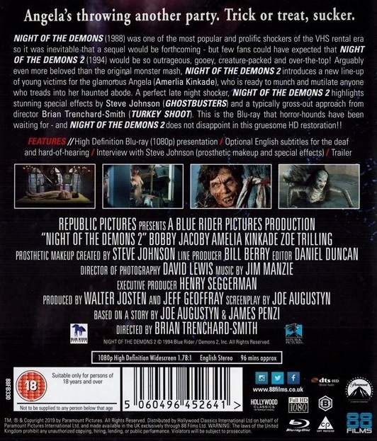 Night of the Demon 2 (ej svensk text) (Blu-ray) - 2