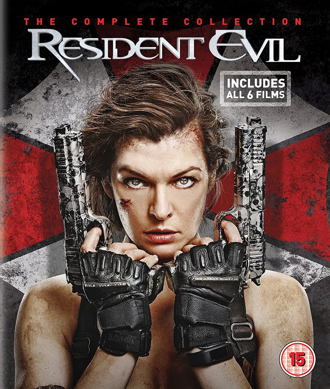 Resident Evil - 1-6 (ej svensk text på film nr 1) (Blu-ray)