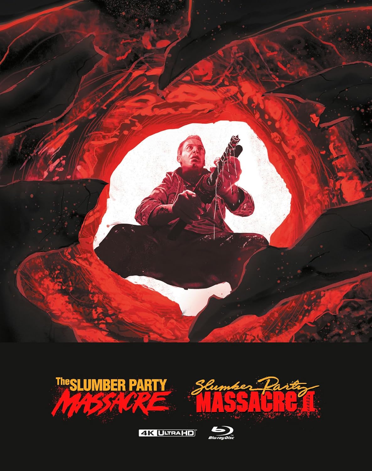 The Slumber Party Massacre I & II (1982 & 1987) (Limited Edition) (ej svensk text) (4K Ultra HD + Blu-ray)