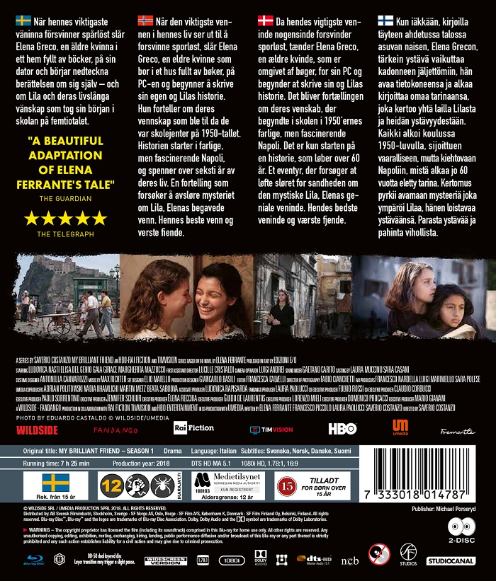 My Brilliant Friend - Säsong 1 (Blu-ray) - 2