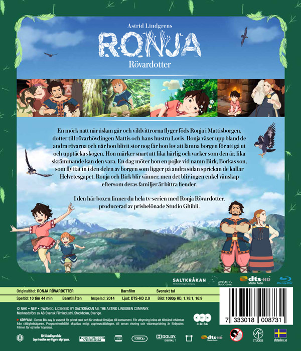 Ronja Rövardotter (Blu-ray) - 2