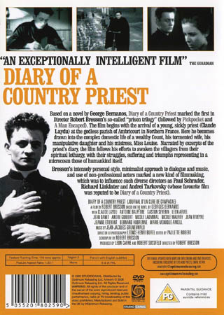 Diary of A Country Priest (ej svensk text) - 2