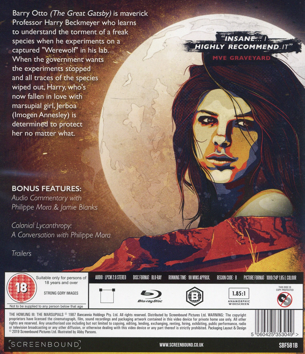 The Howling III (ej svensk text) (Blu-ray) - 2