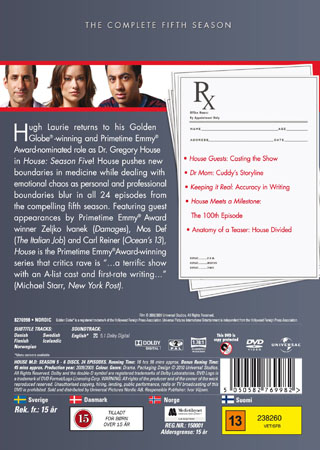 House M.D. - Säsong 5 (Begagnad) - 2
