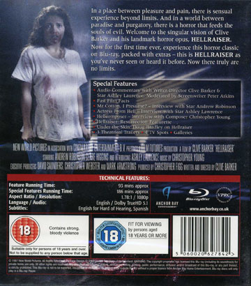 Hellraiser (ej svensk text) (Blu-ray) - 2