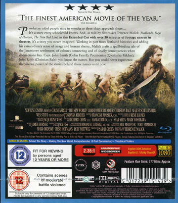 New World  (ej svensk text) (Blu-ray) - 2