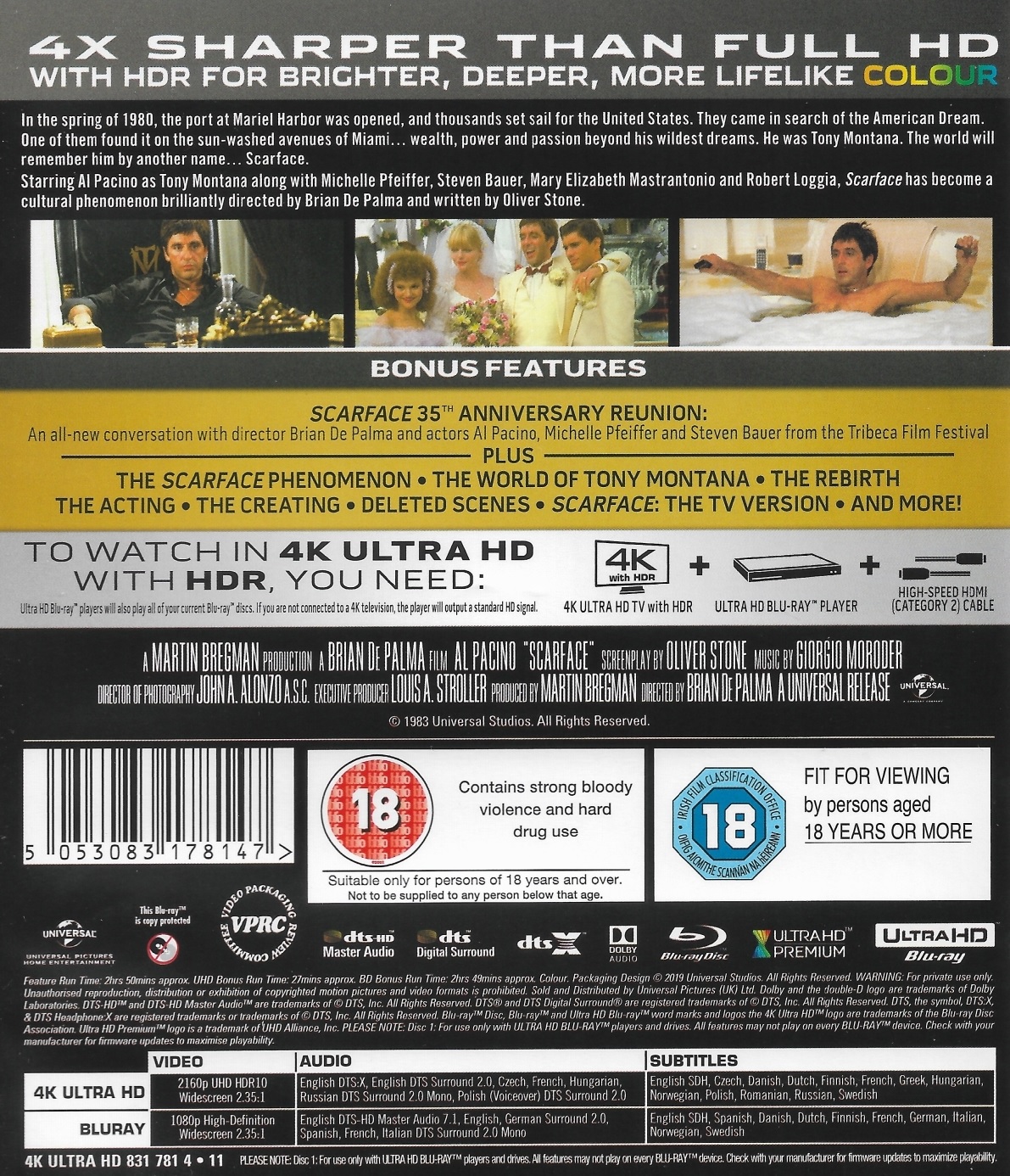 Scarface (4K Ultra HD + Blu-ray) - 2