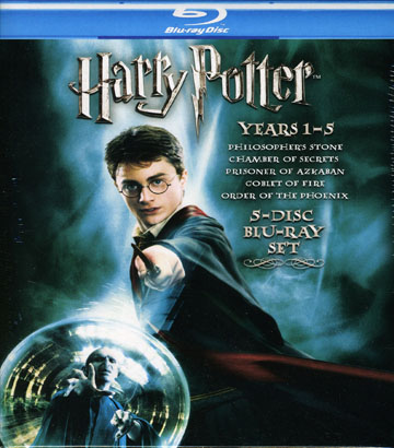 Harry Potter 1-5 Box (Blu-ray)