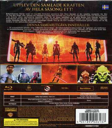 Star Wars: Clone Wars - Säsong 1 (Blu-ray) - 2