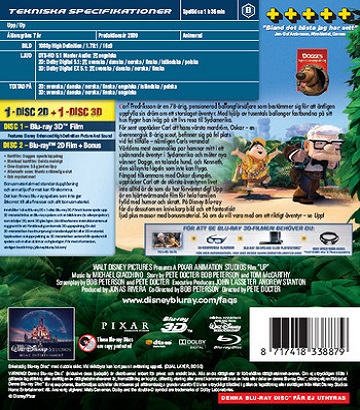 Upp (Real 3D + Blu-ray) - 2