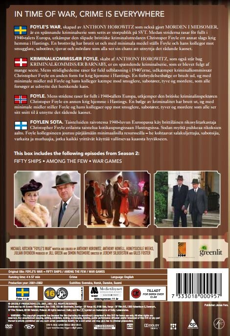 Foyle's War - Box 2 (Begagnad) - 2