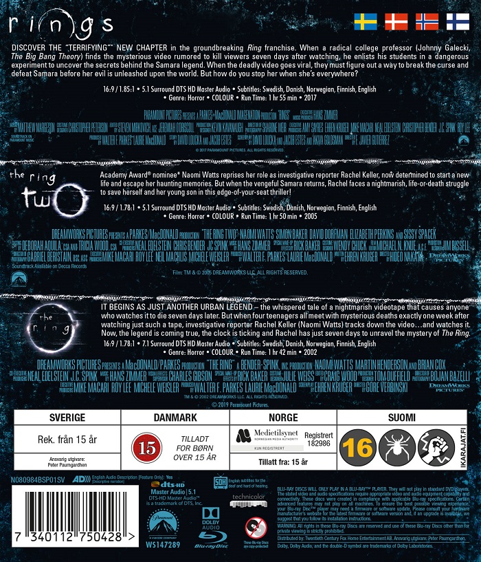 The Ring 1-3 (Blu-ray) - 2