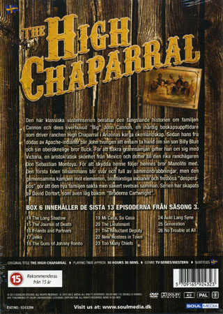 High Chaparral - Box 6 - 2