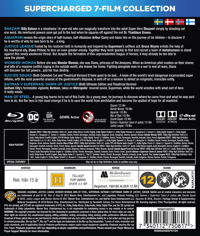 DC Comics 7-Film Collection (Blu-ray) - 2