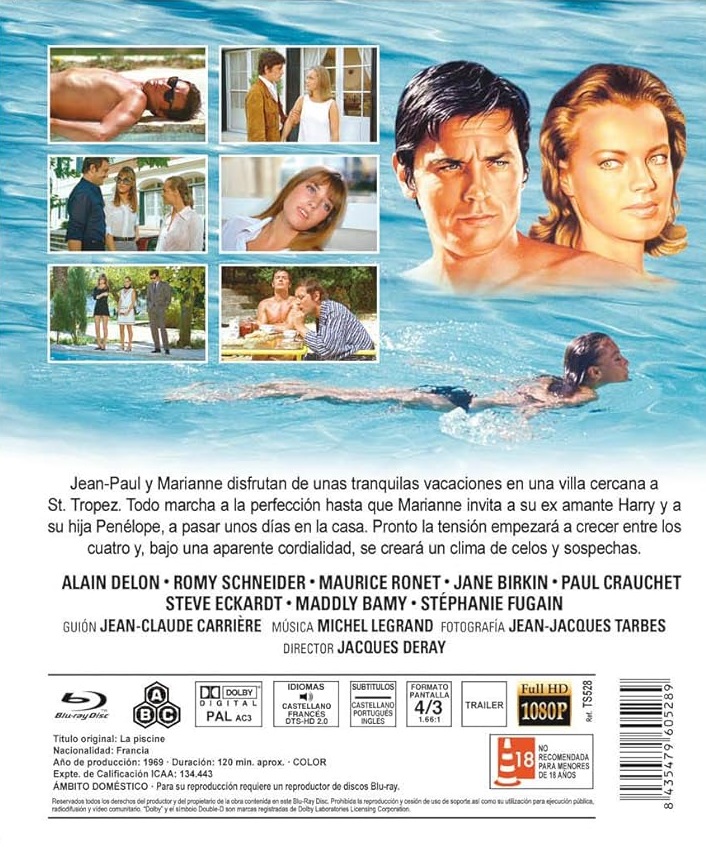 La Piscine (ej svensk text) (Blu-ray) - 2