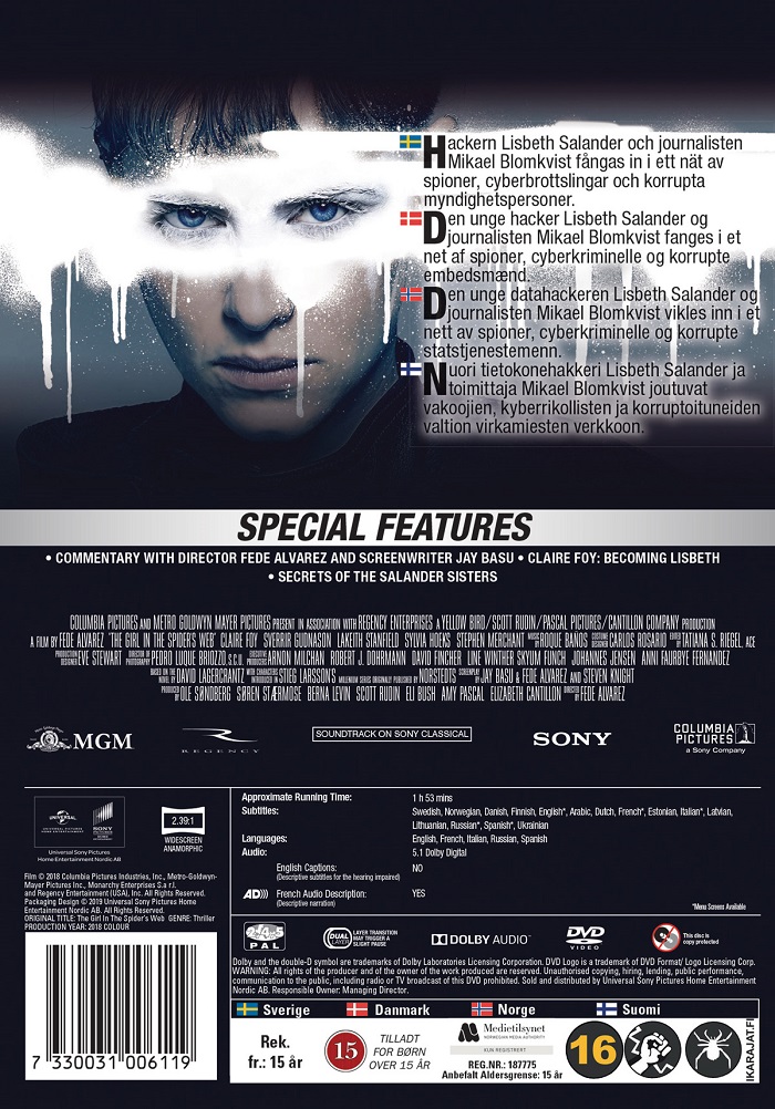 Girl In the Spider's Web - 2