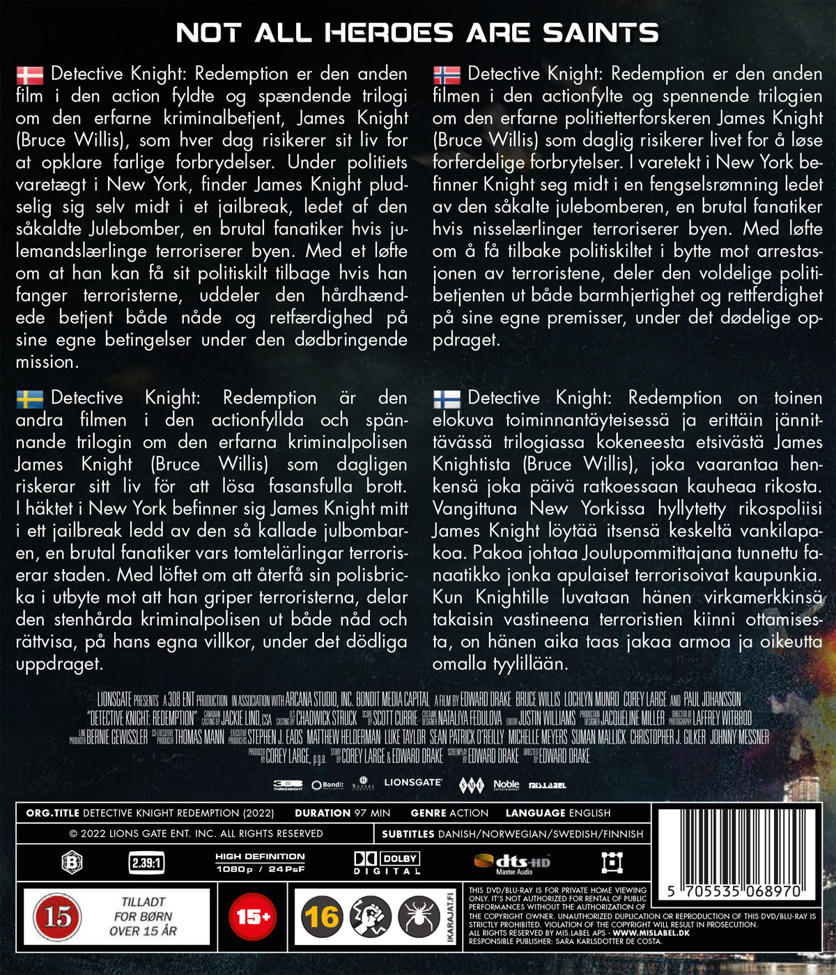 Detective Knight: Redemption (Blu-ray) - 2