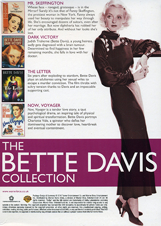 Bette Davis Collection (ej svensk text) - 2