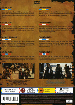 Young Guns / Young Guns II (2-disc) - 2