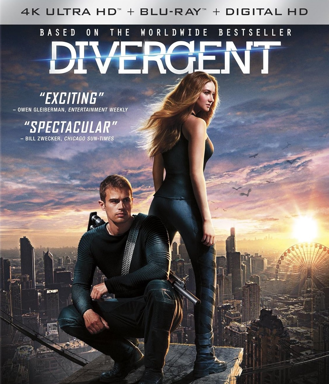 Divergent (ej svensk text) (4K Ultra HD + Blu-ray)