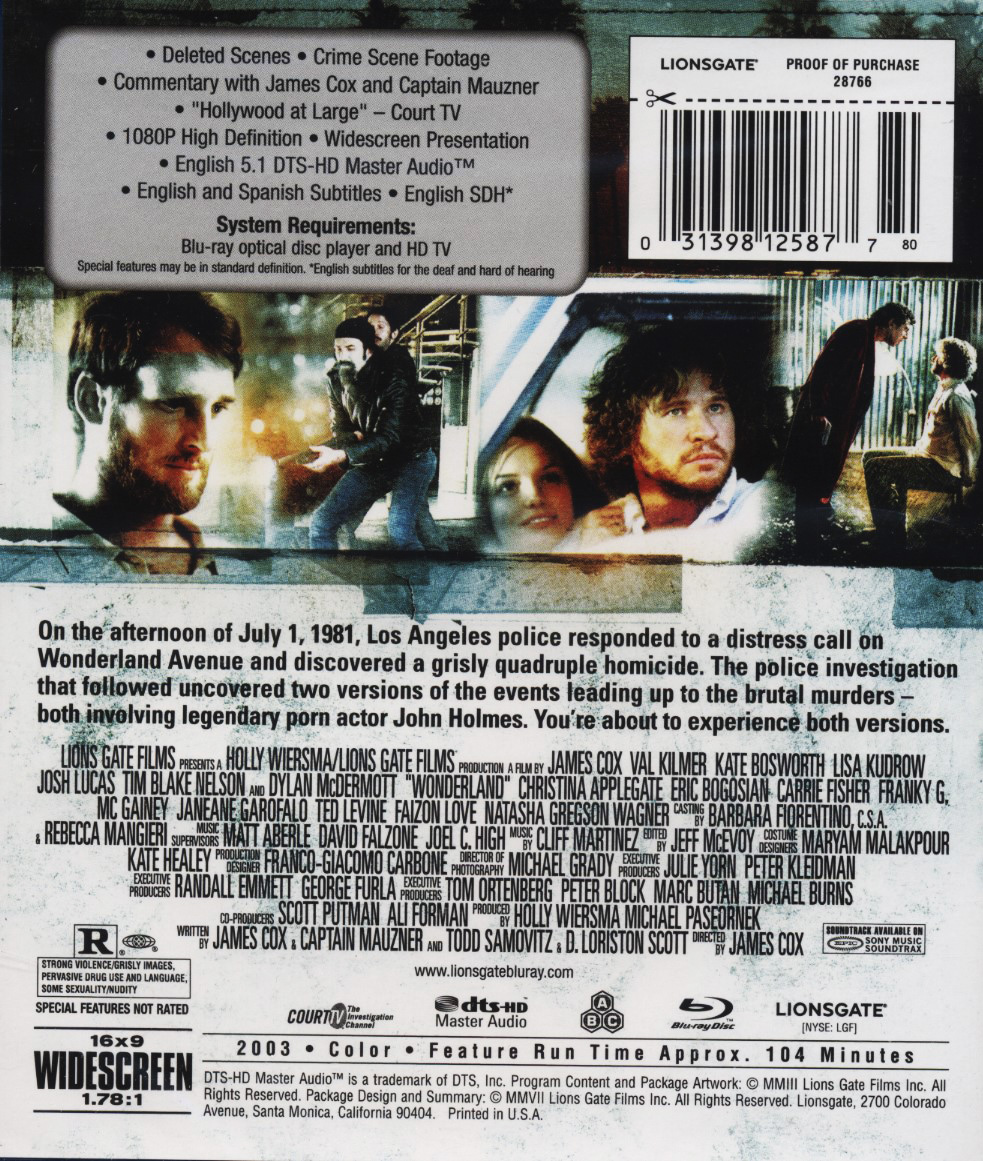 Wonderland Murders (ej svensk text) (Blu-ray) - 2