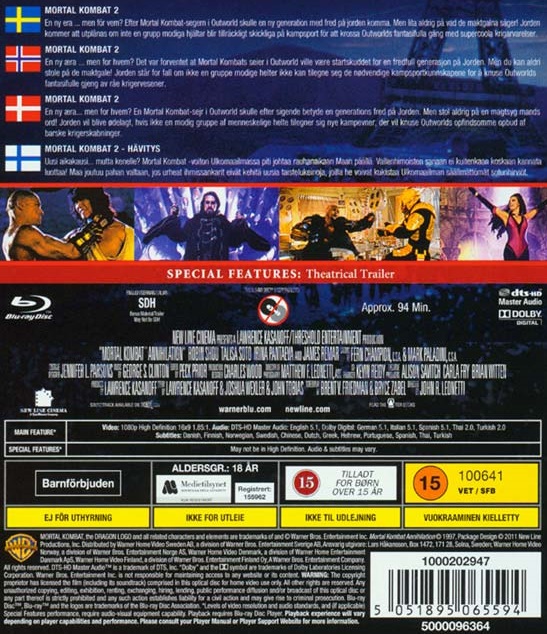 Mortal Kombat 2 - Annihilation (Blu-ray) - 2