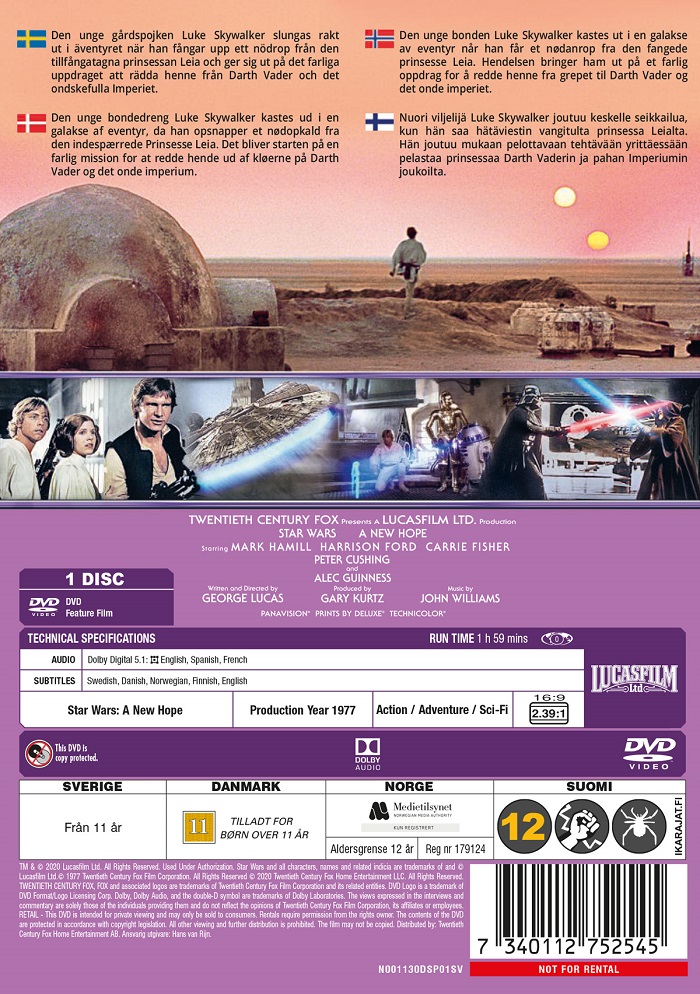 Star Wars IV - A New Hope (New Line Look) - 2