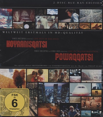 Koyaanisqatsi / Powaqqatsi (ej svensk text) (Blu-ray)