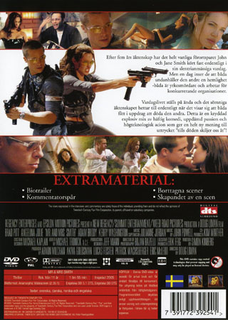 Mr. & Mrs. Smith (1-disc) - 2